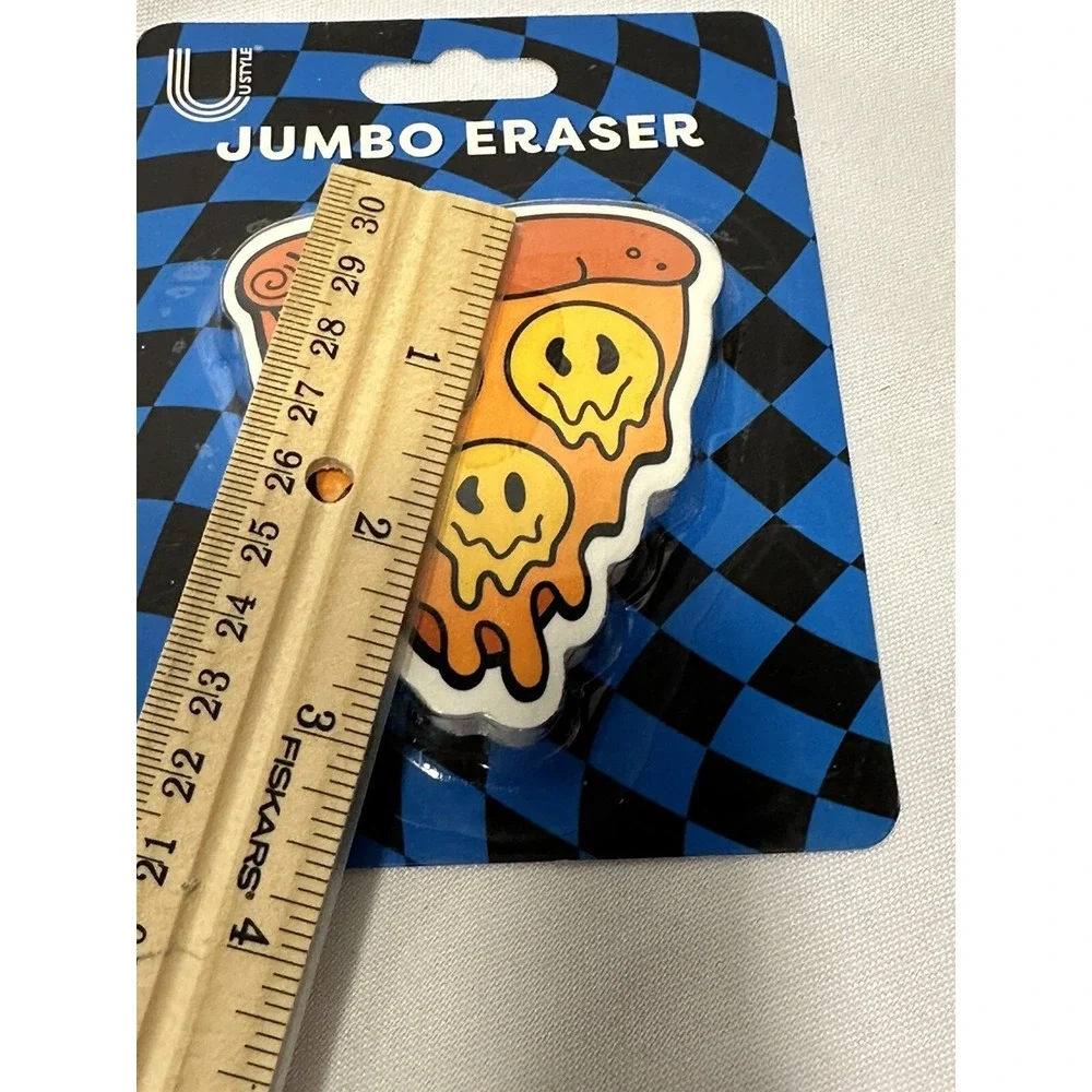 jumbo pencil eraser‎ pizza